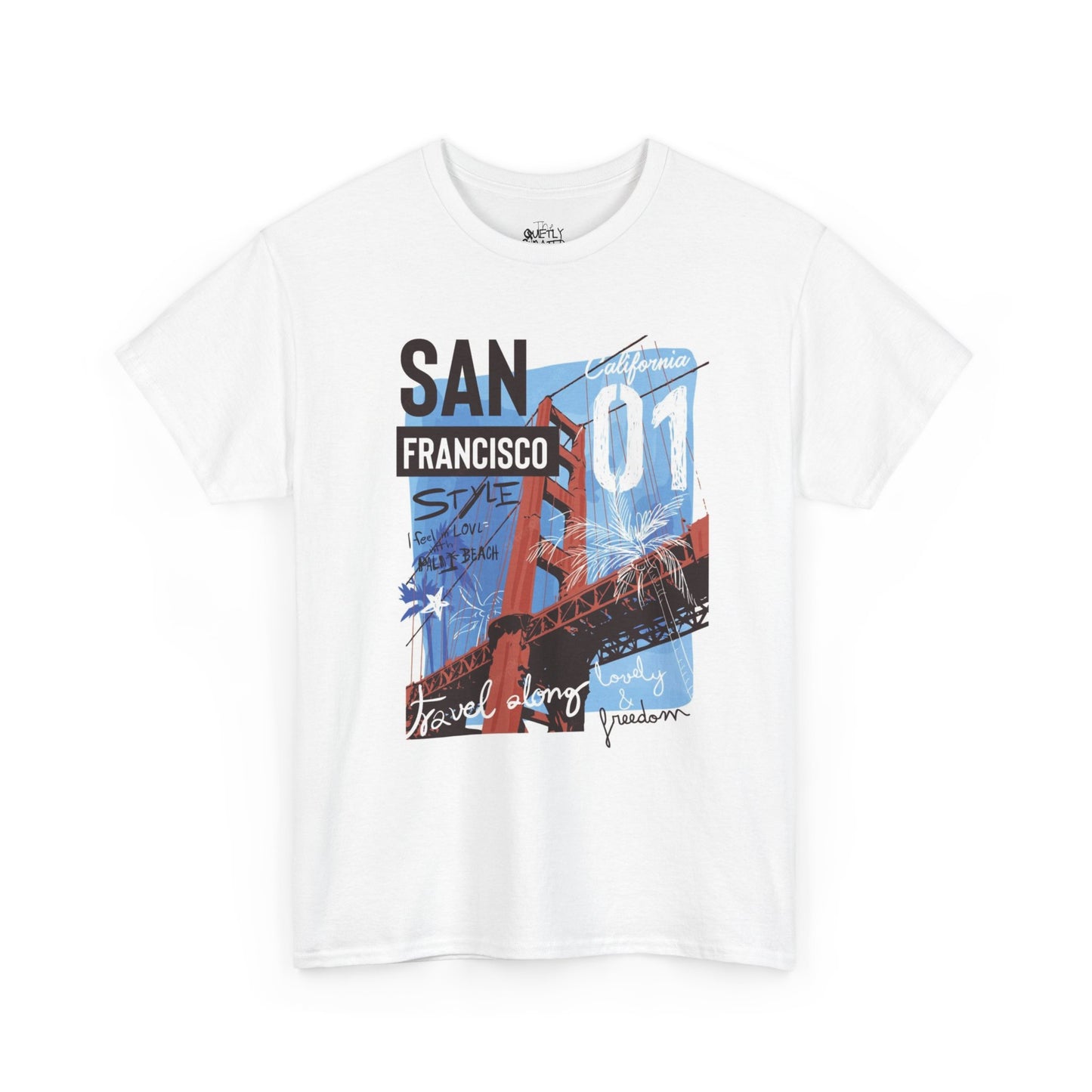 San Francisco Golden Gate Graphic Tee — Vintage Travel Shirt