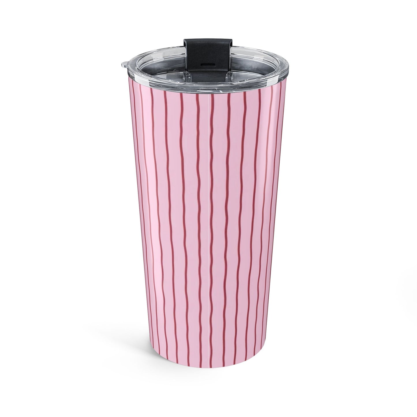 Pink Stripe 20oz Tumbler — Insulated Stainless Drink Cup