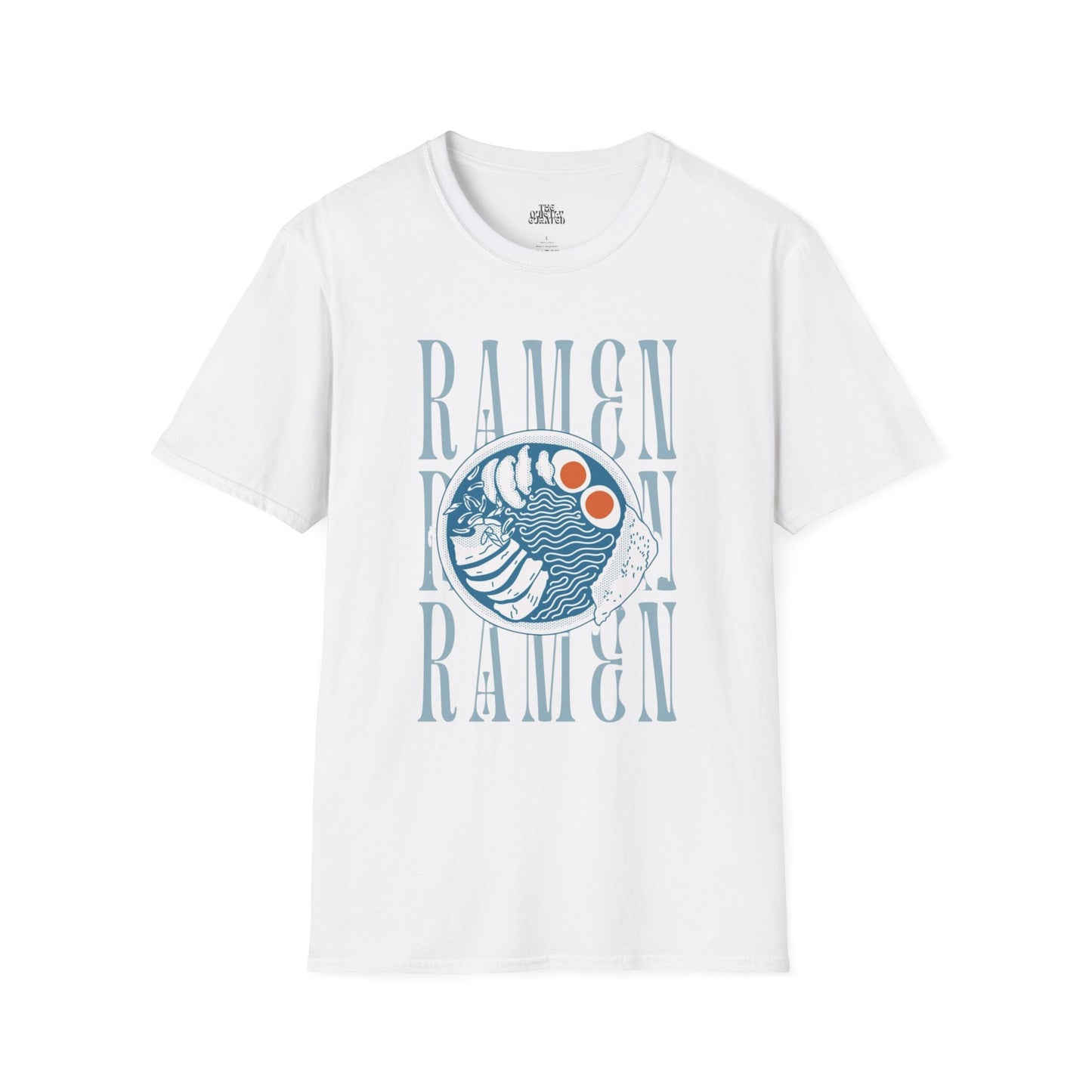 Ramen Bowl Graphic T-Shirt — Retro Japanese Noodle Design