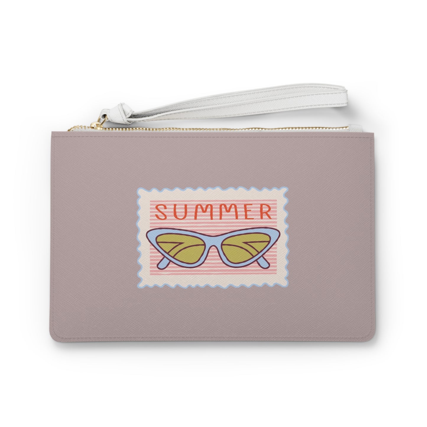 Summer Sunglasses Clutch Bag — Retro Beach Wristlet