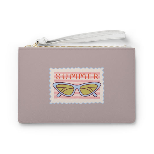 Summer Sunglasses Clutch Bag — Retro Beach Wristlet