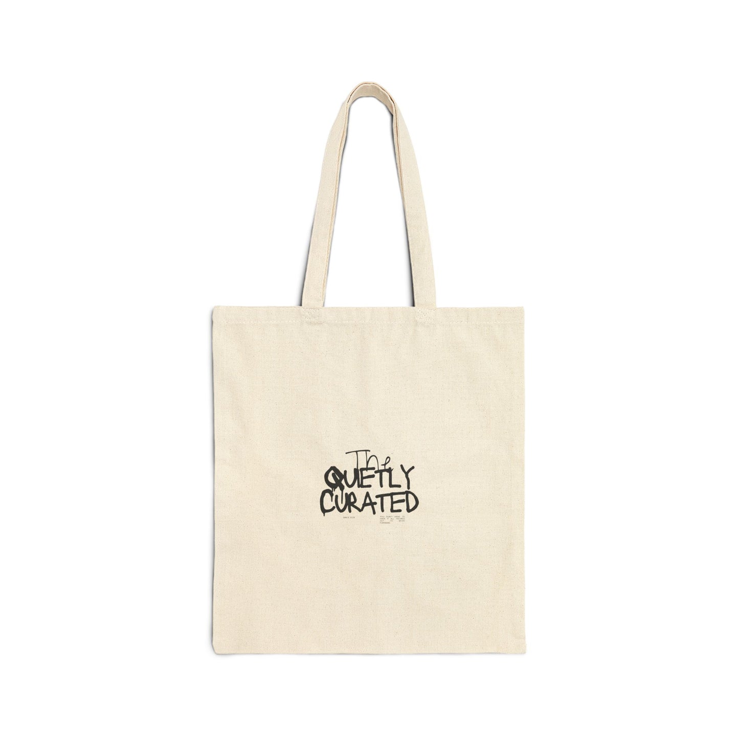 Tote Bag — "Today Is A Good Day" Canvas Shopper (The Quietly Curated)