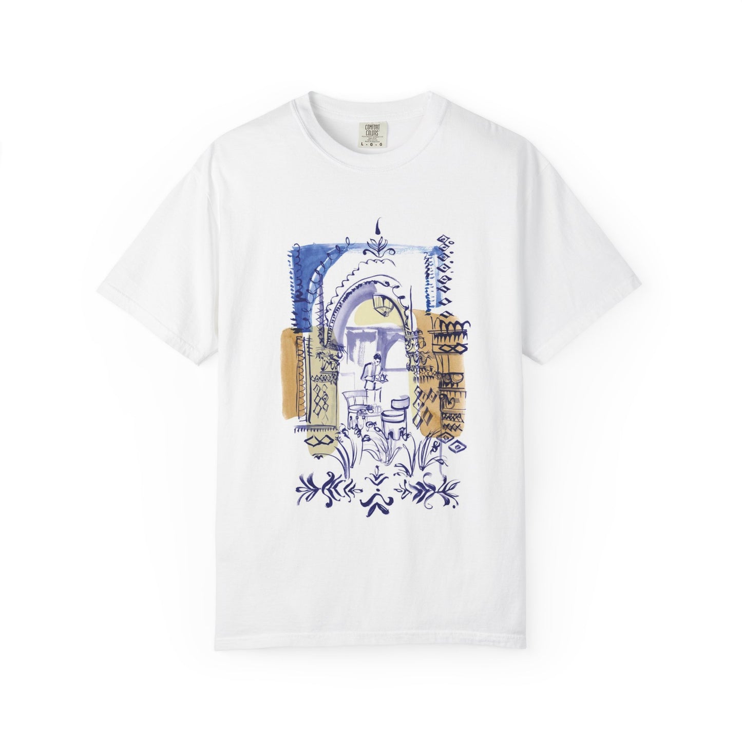 Mediterranean Archway Sketch T-Shirt