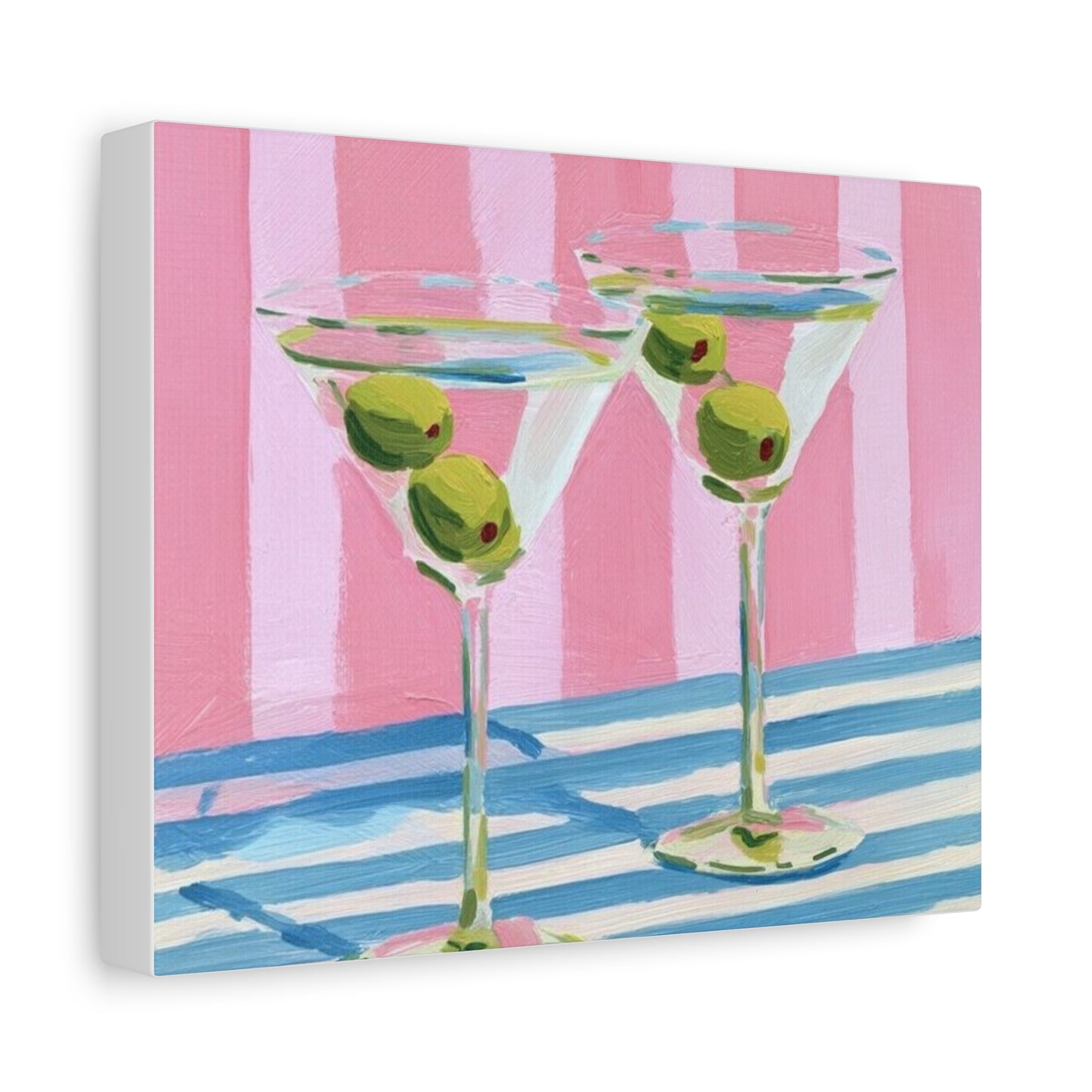 Martini Glasses Canvas