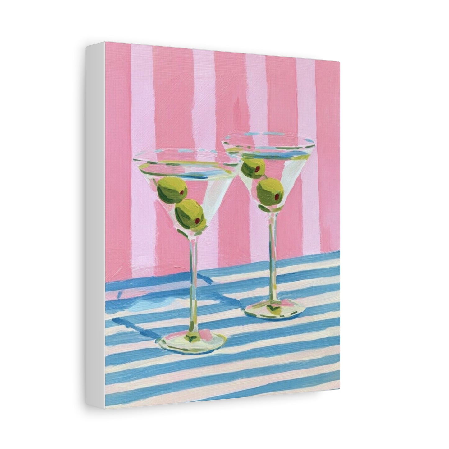 Martini Glasses Canvas