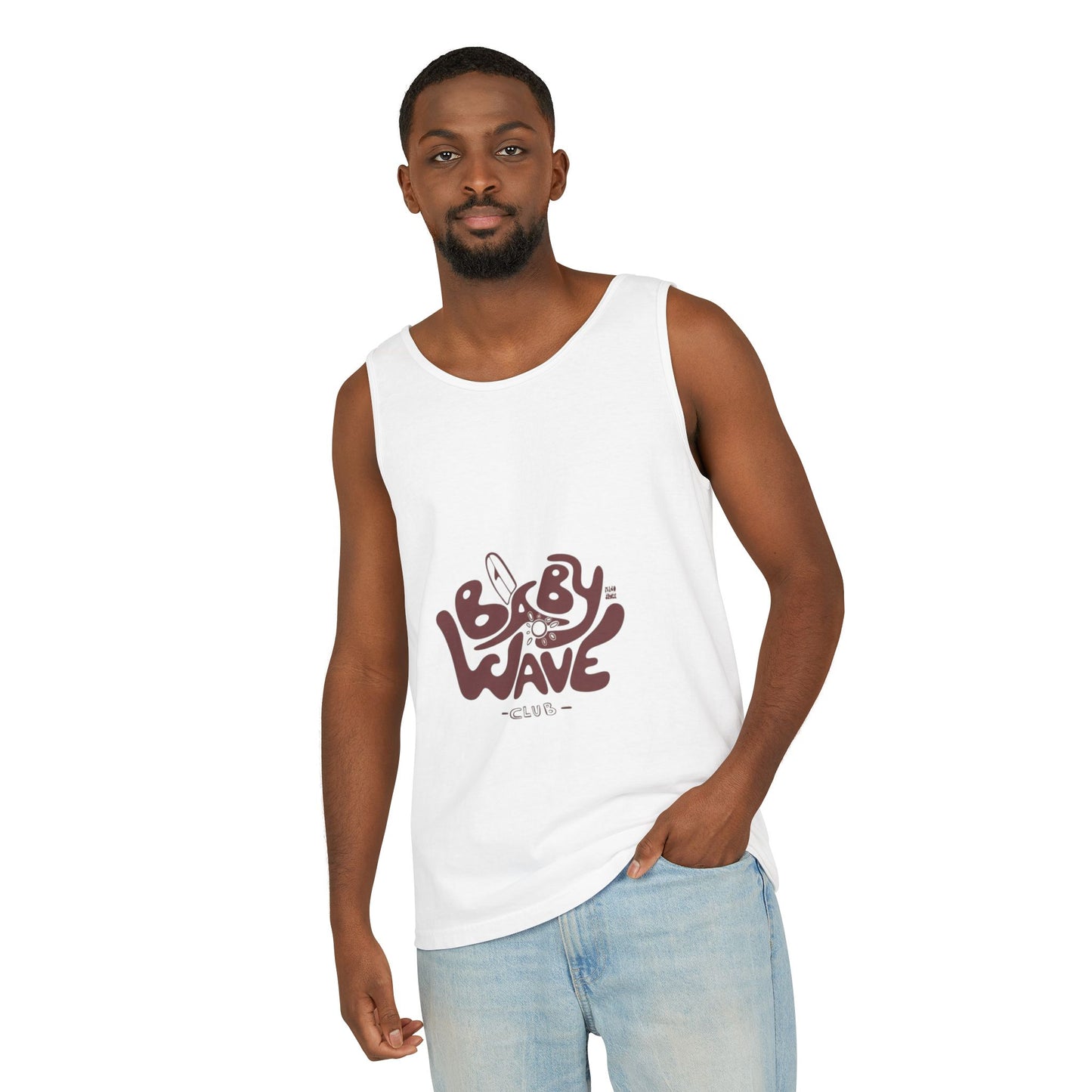 Baby Wave Tank Top — Retro Surf Graphic Tank