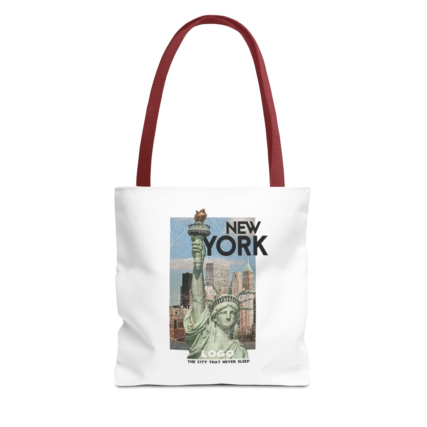 New York Vintage Statue of Liberty Tote Bag — Retro City Travel Tote